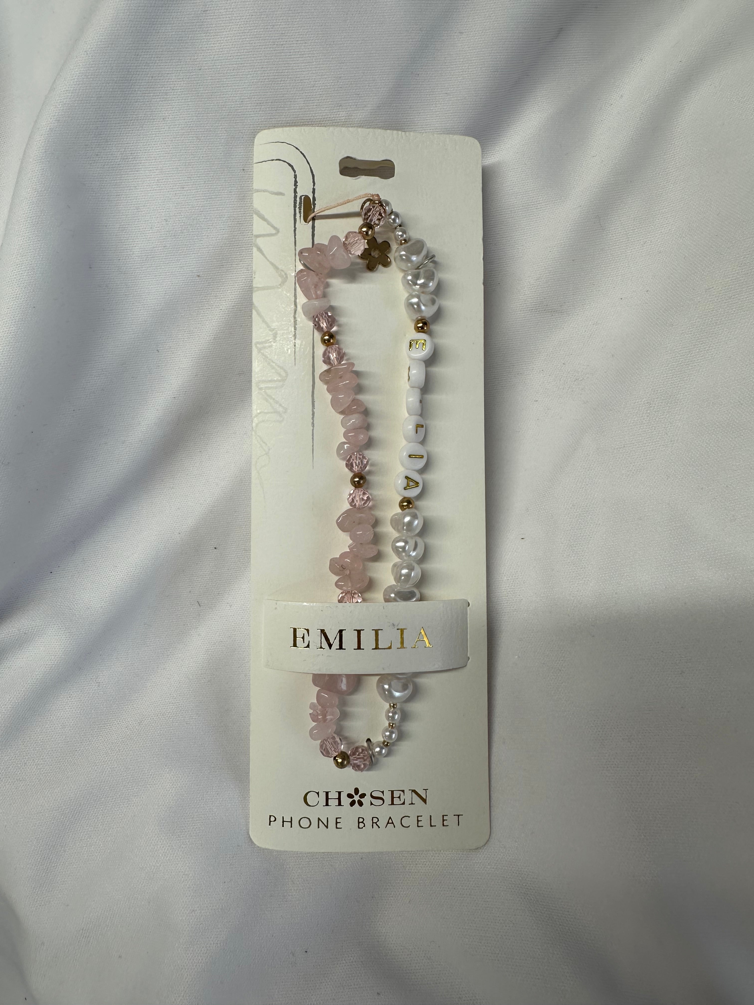 Personalised Phone Bracelet