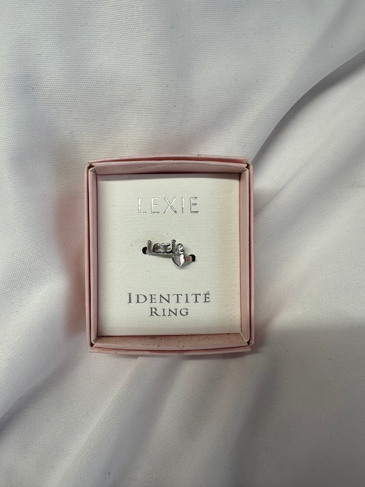 Personalised Identity Ring