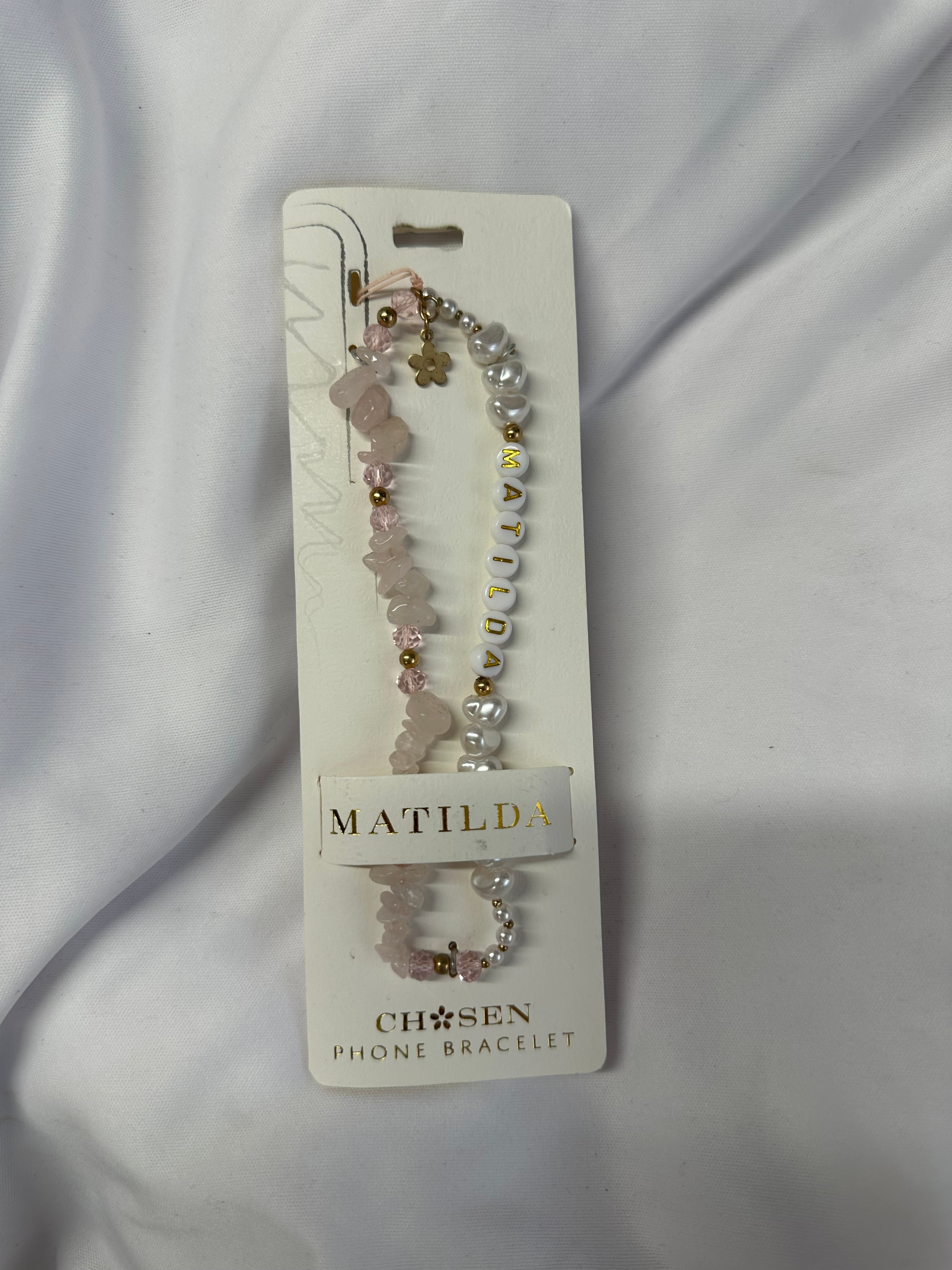Personalised Phone Bracelet