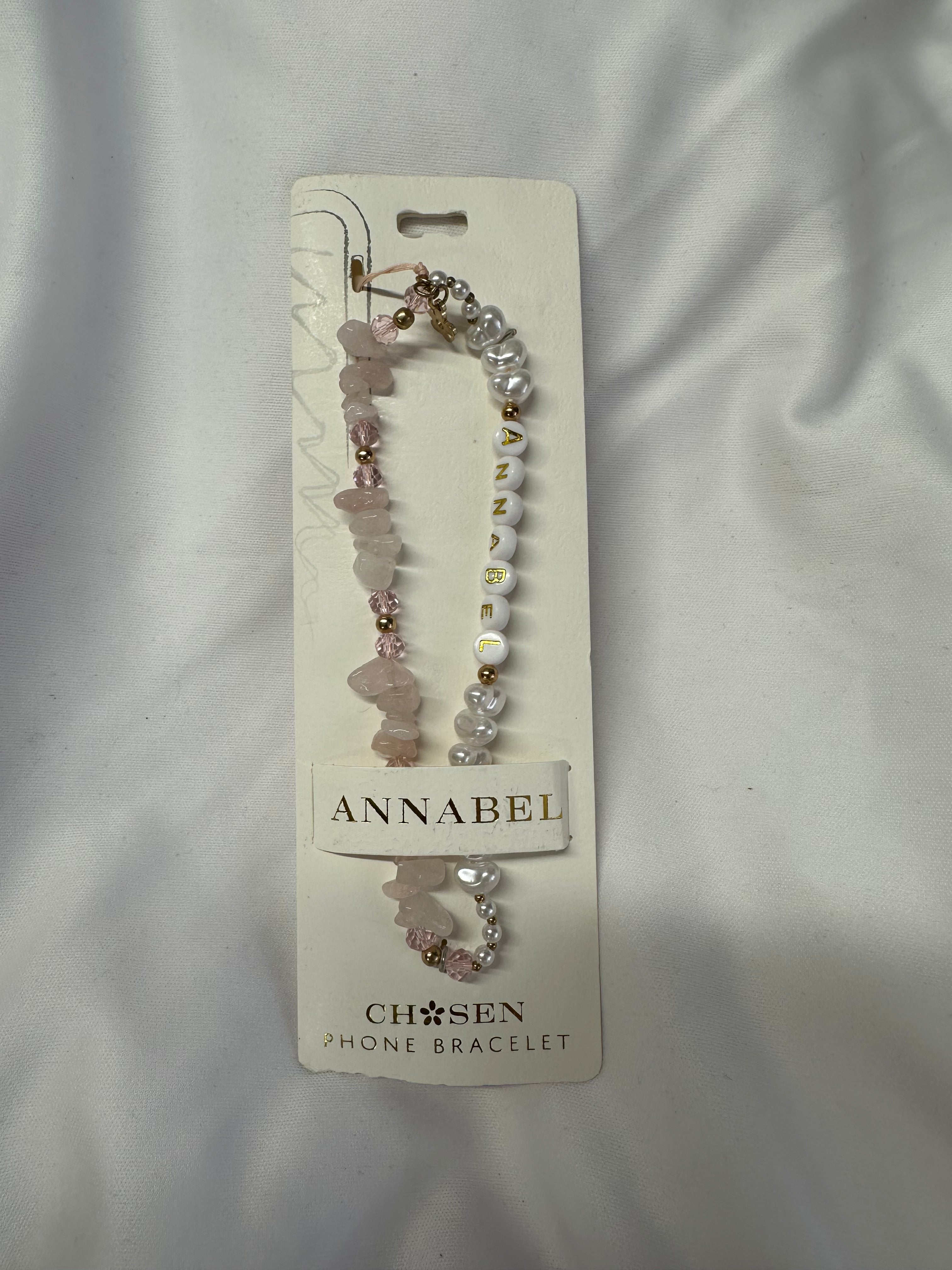 Personalised Phone Bracelet
