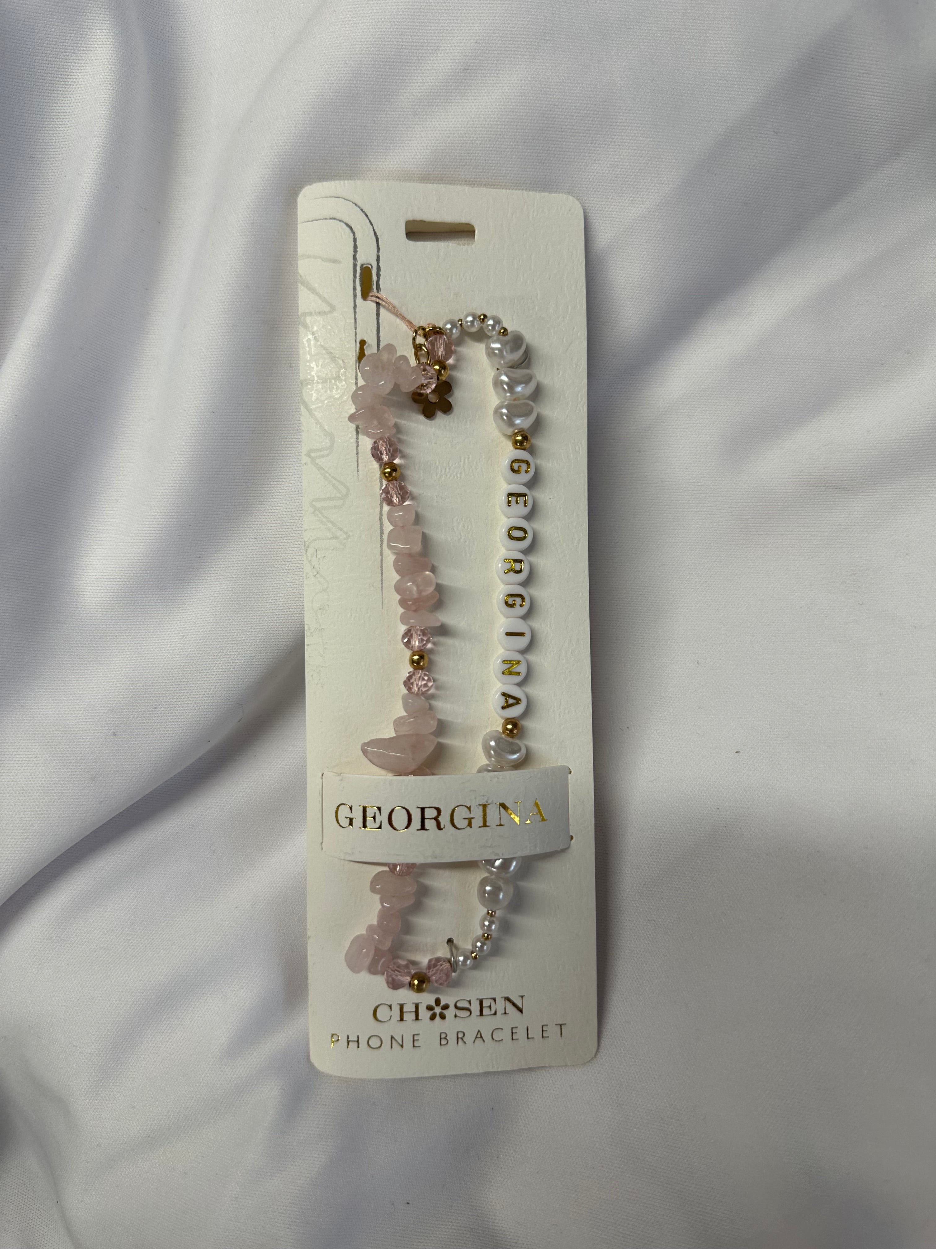 Personalised Phone Bracelet