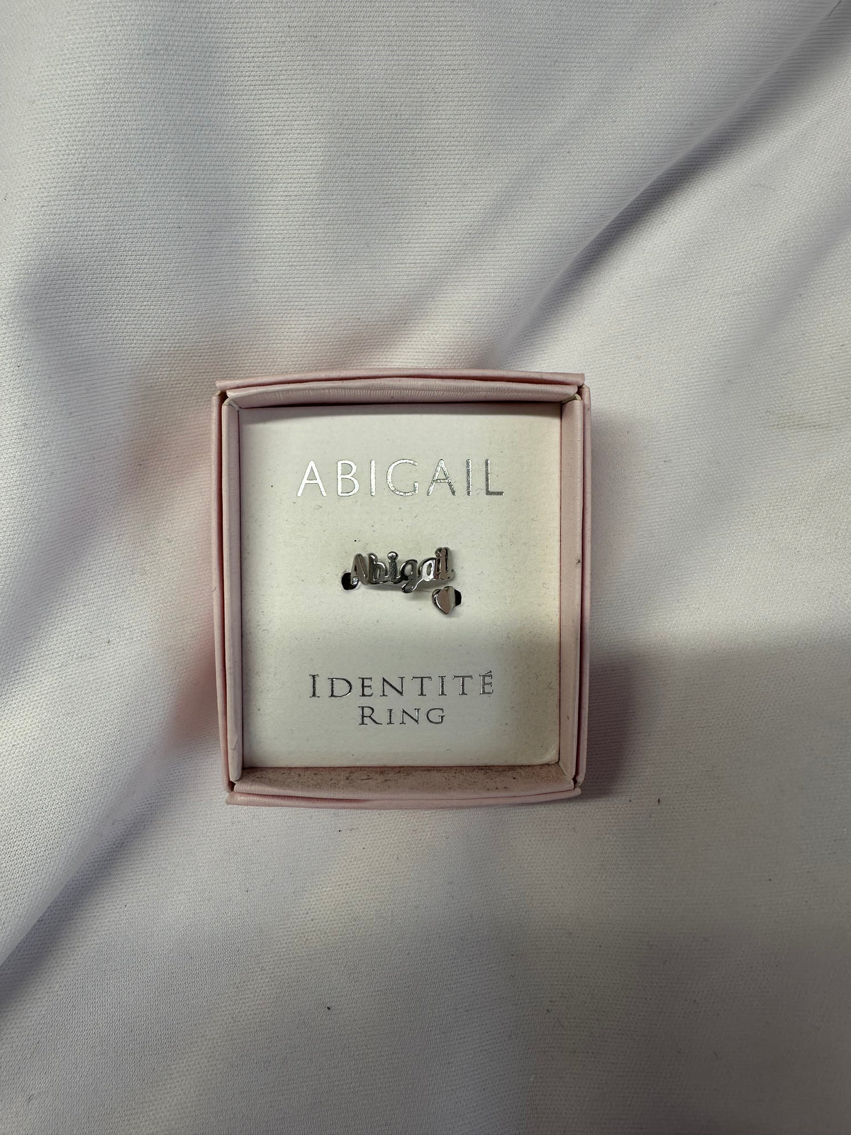 Personalised Identity Ring