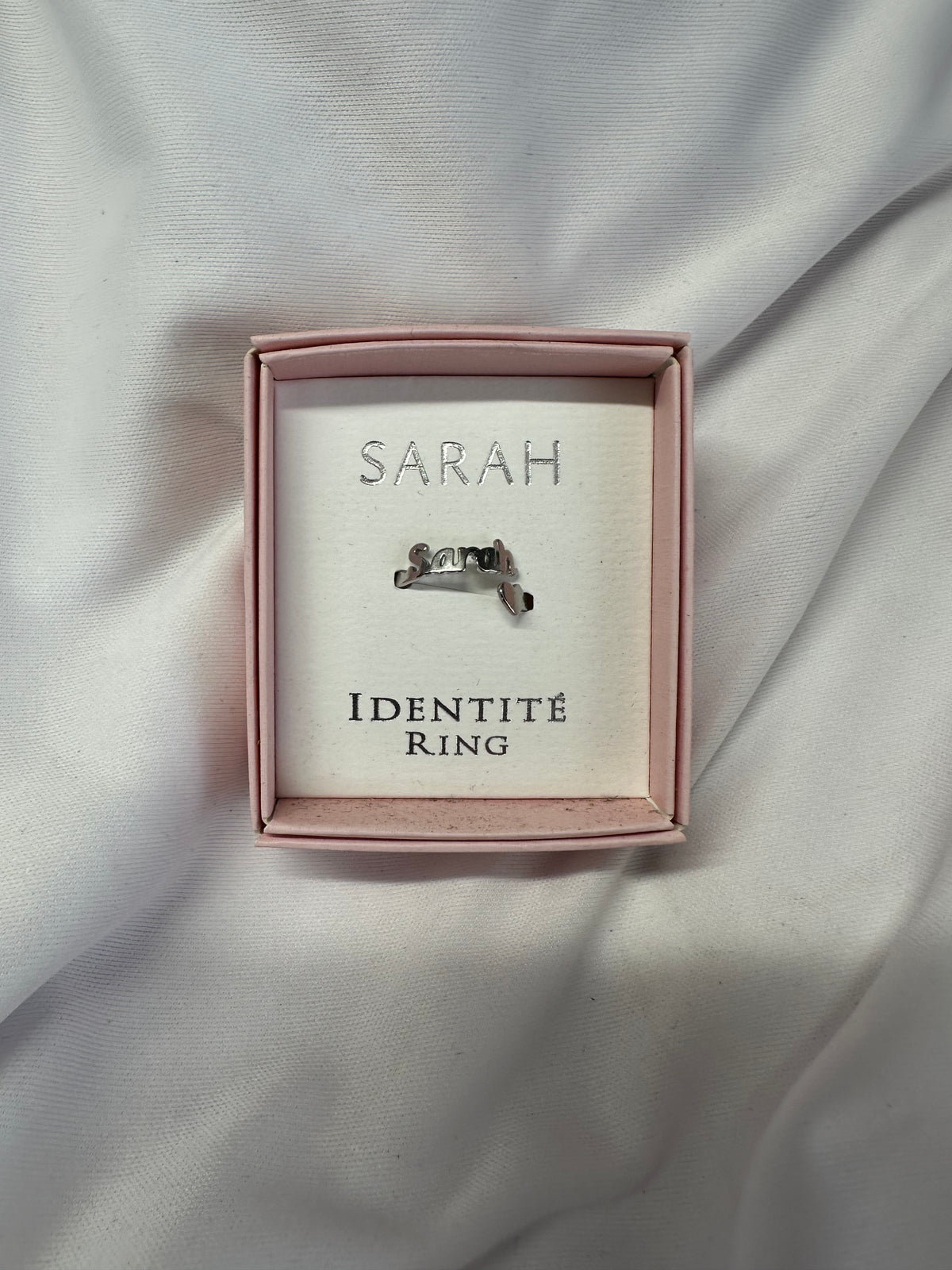 Personalised Identity Ring
