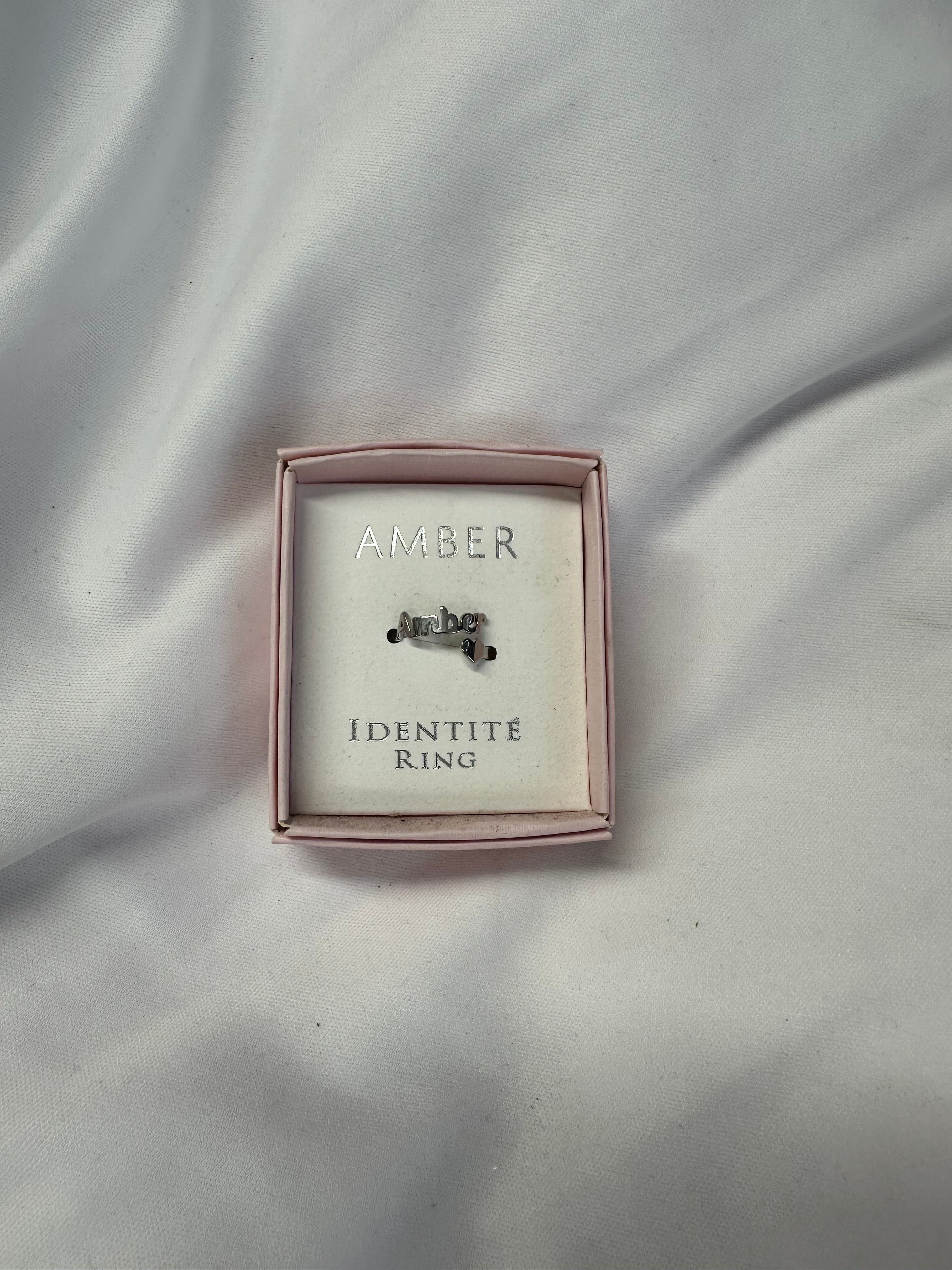 Personalised Identity Ring