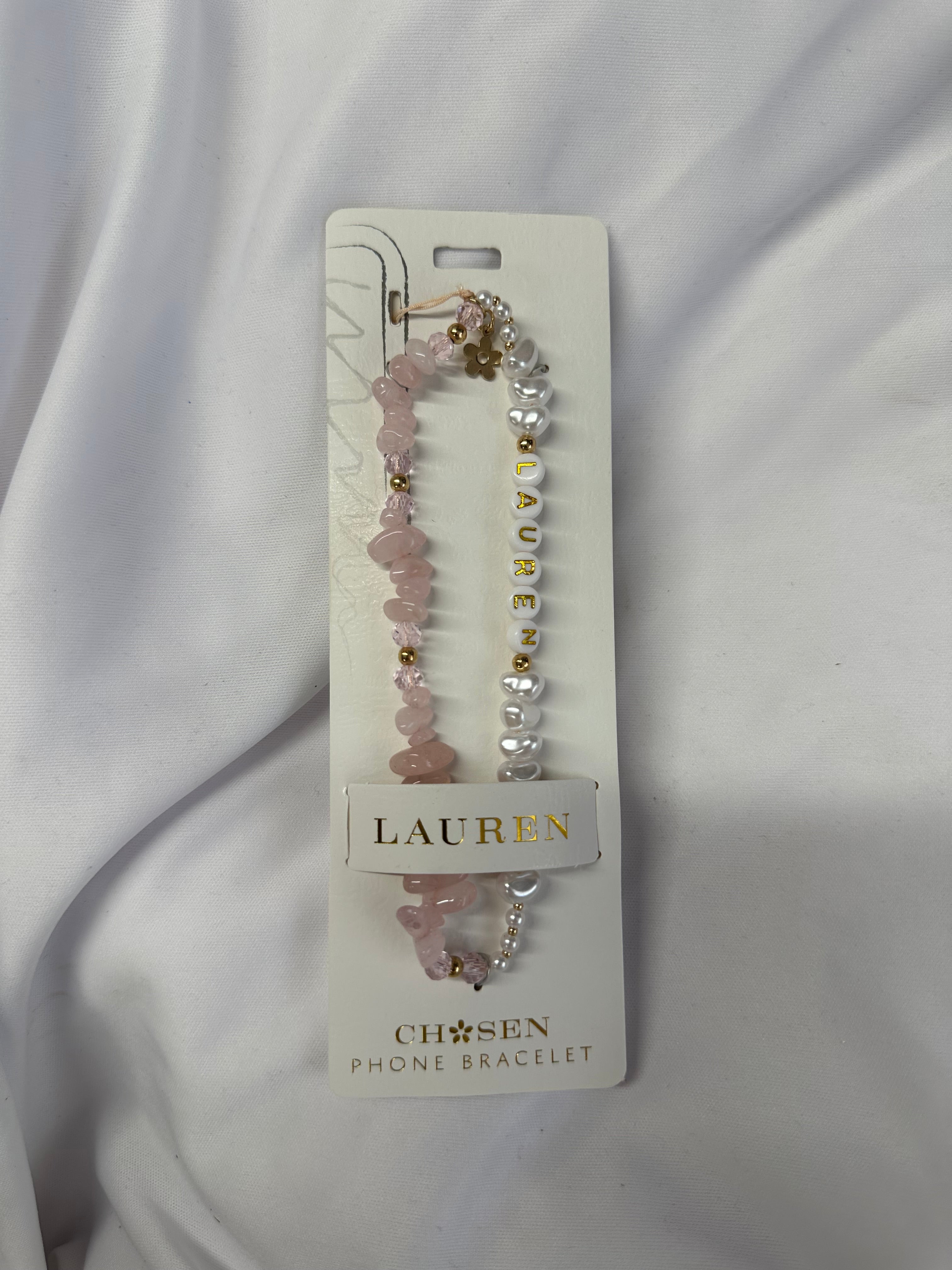 Personalised Phone Bracelet