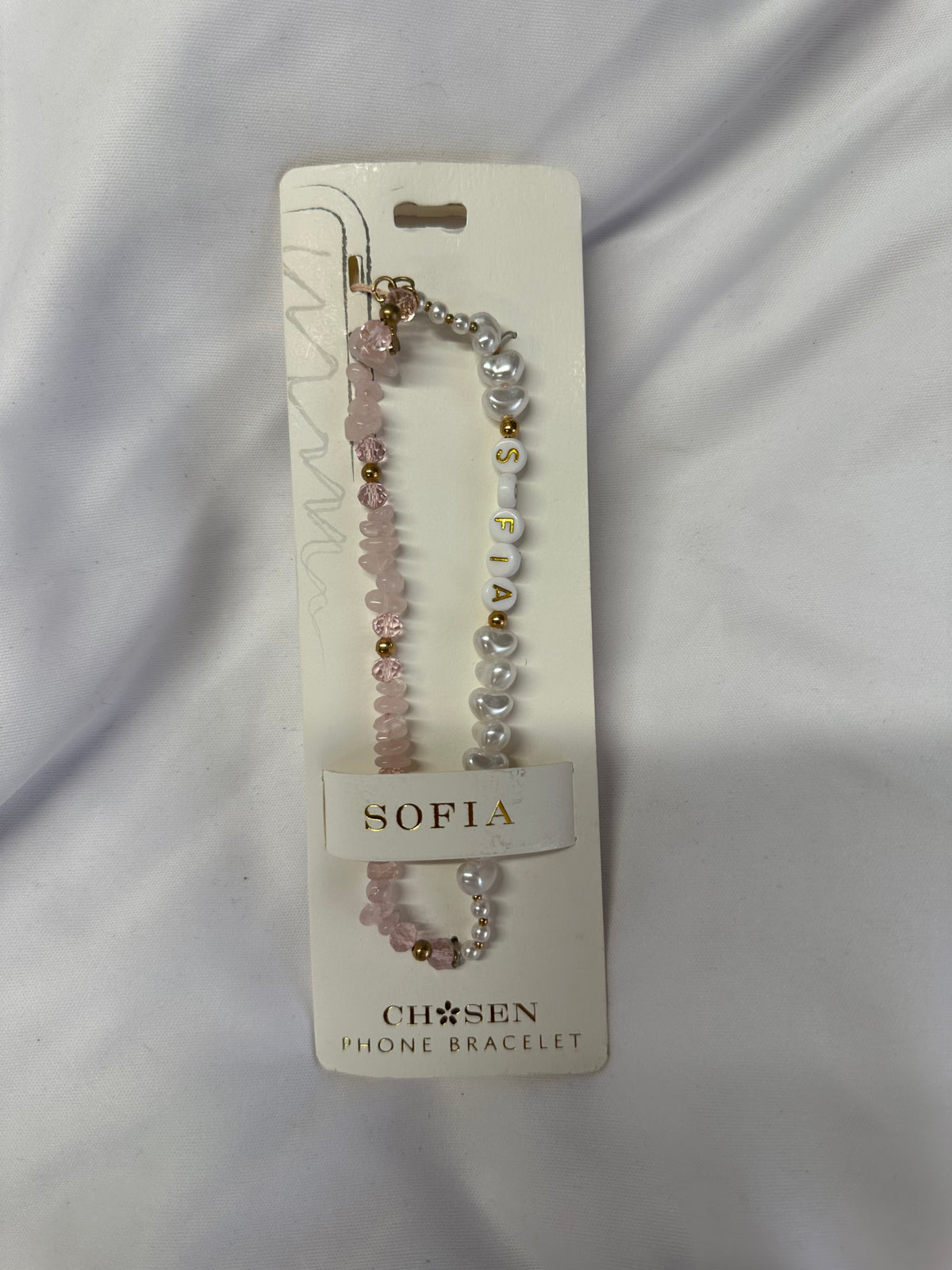 Personalised Phone Bracelet
