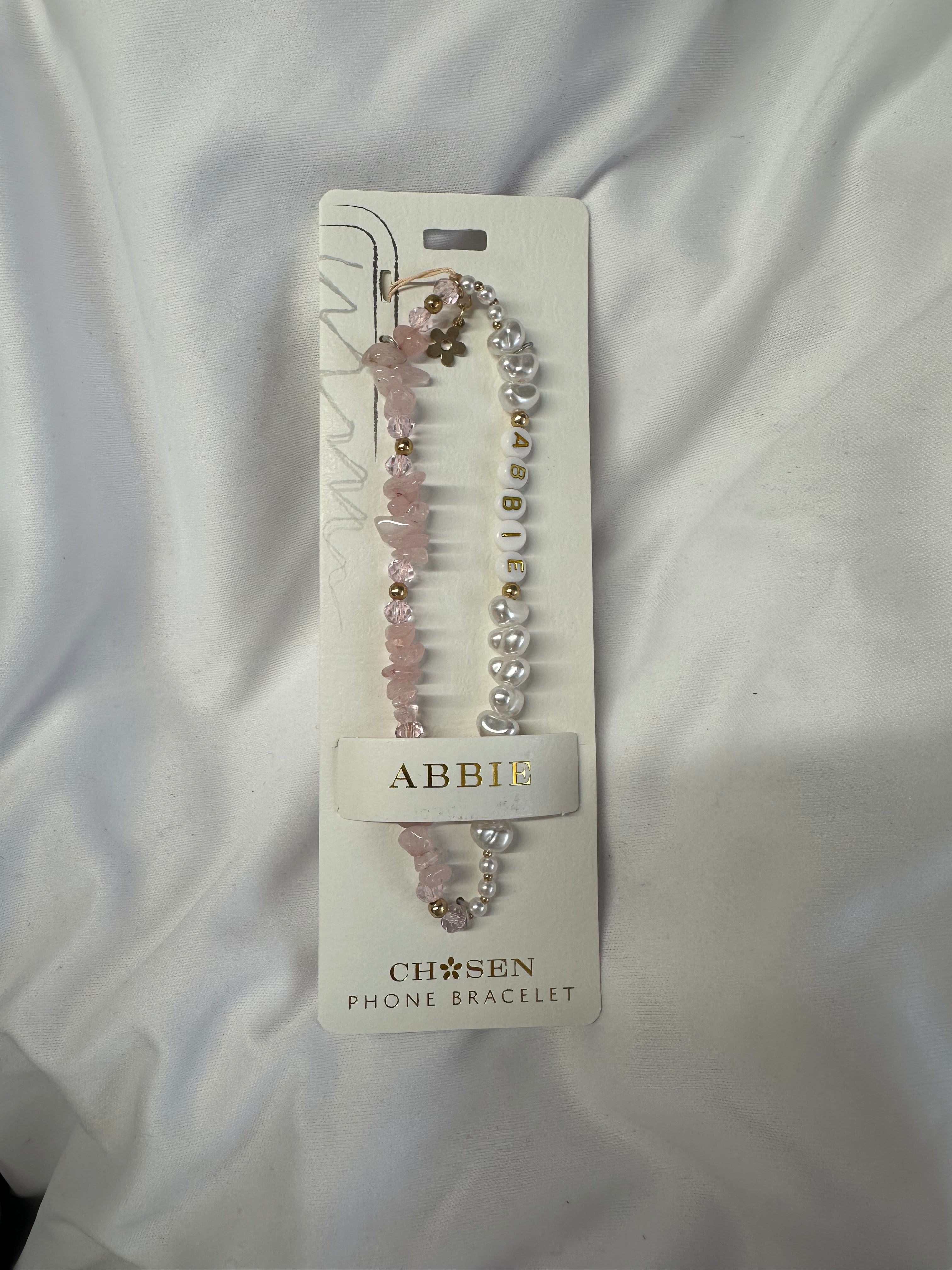 Personalised Phone Bracelet