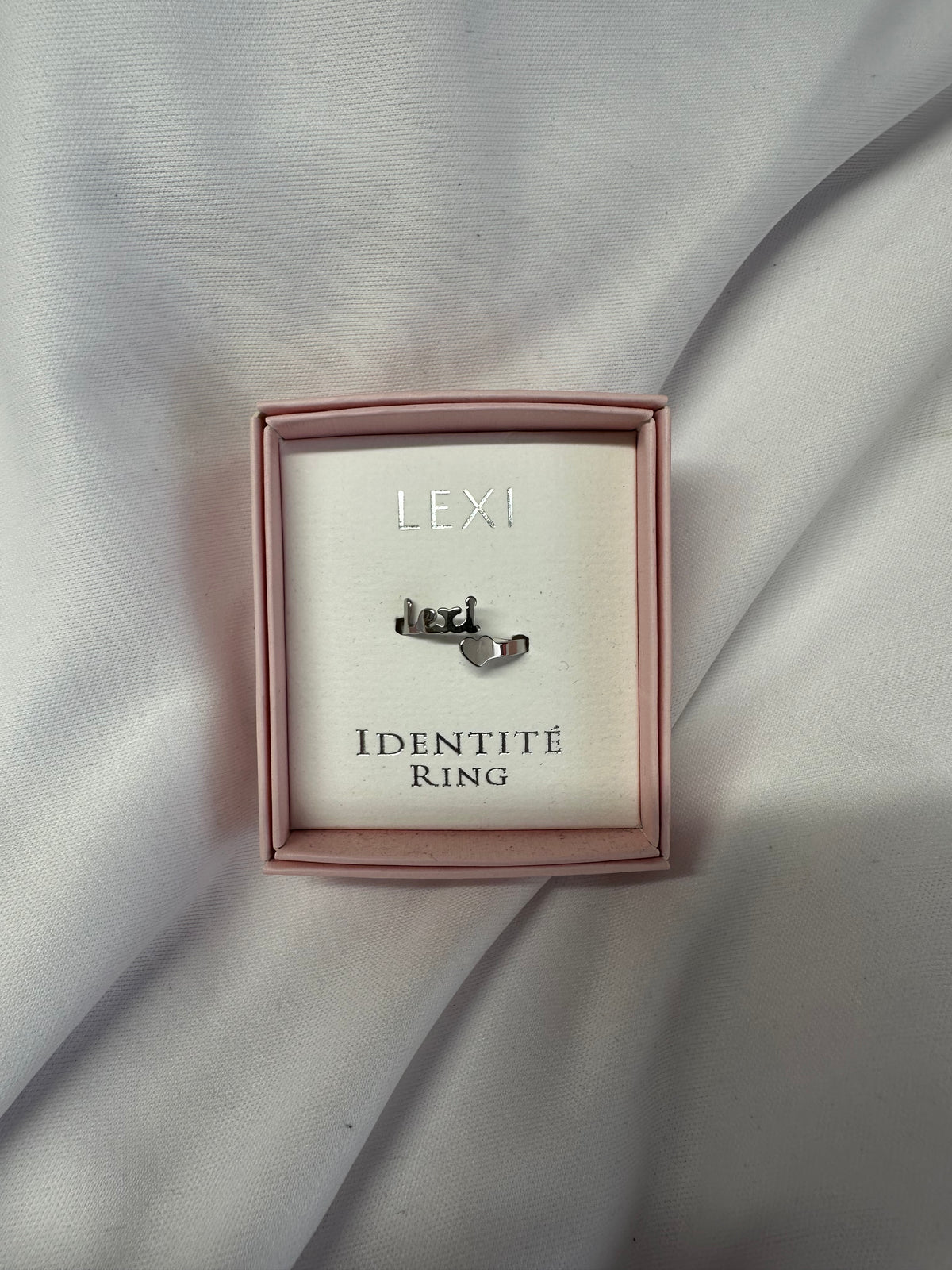 Personalised Identity Ring