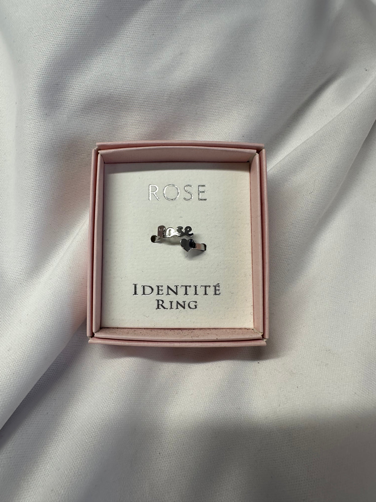 Personalised Identity Ring