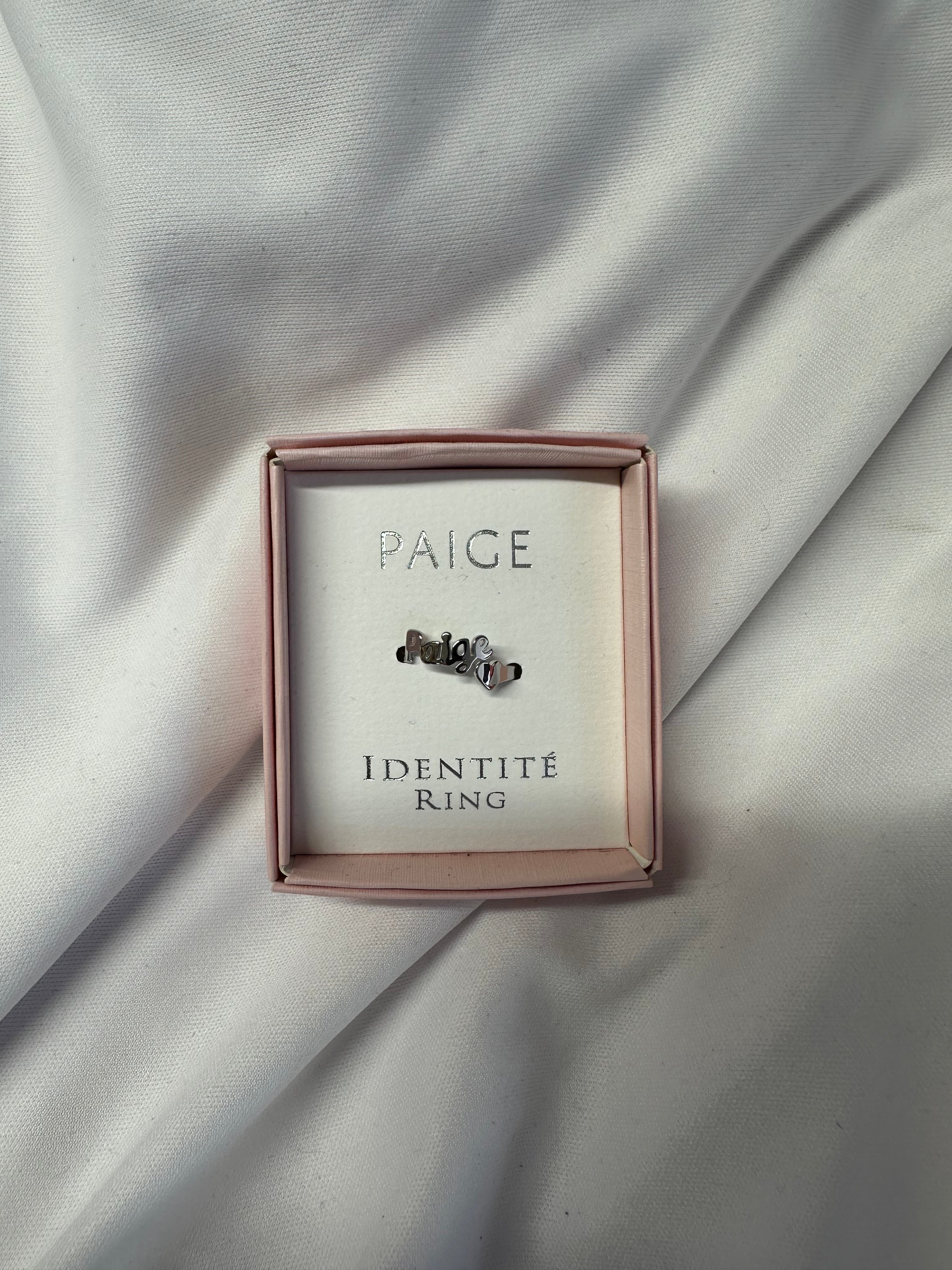 Personalised Identity Ring