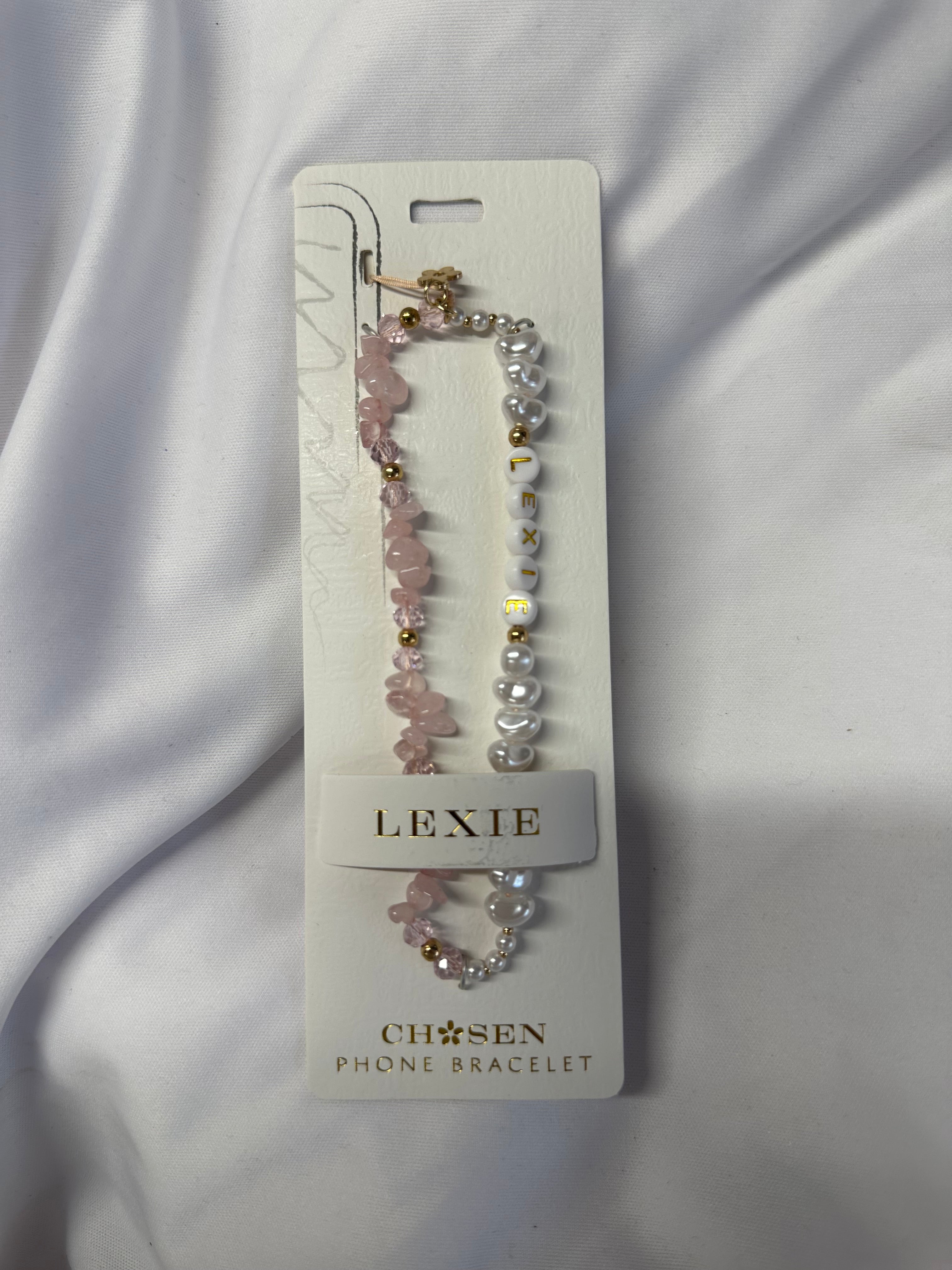 Personalised Phone Bracelet