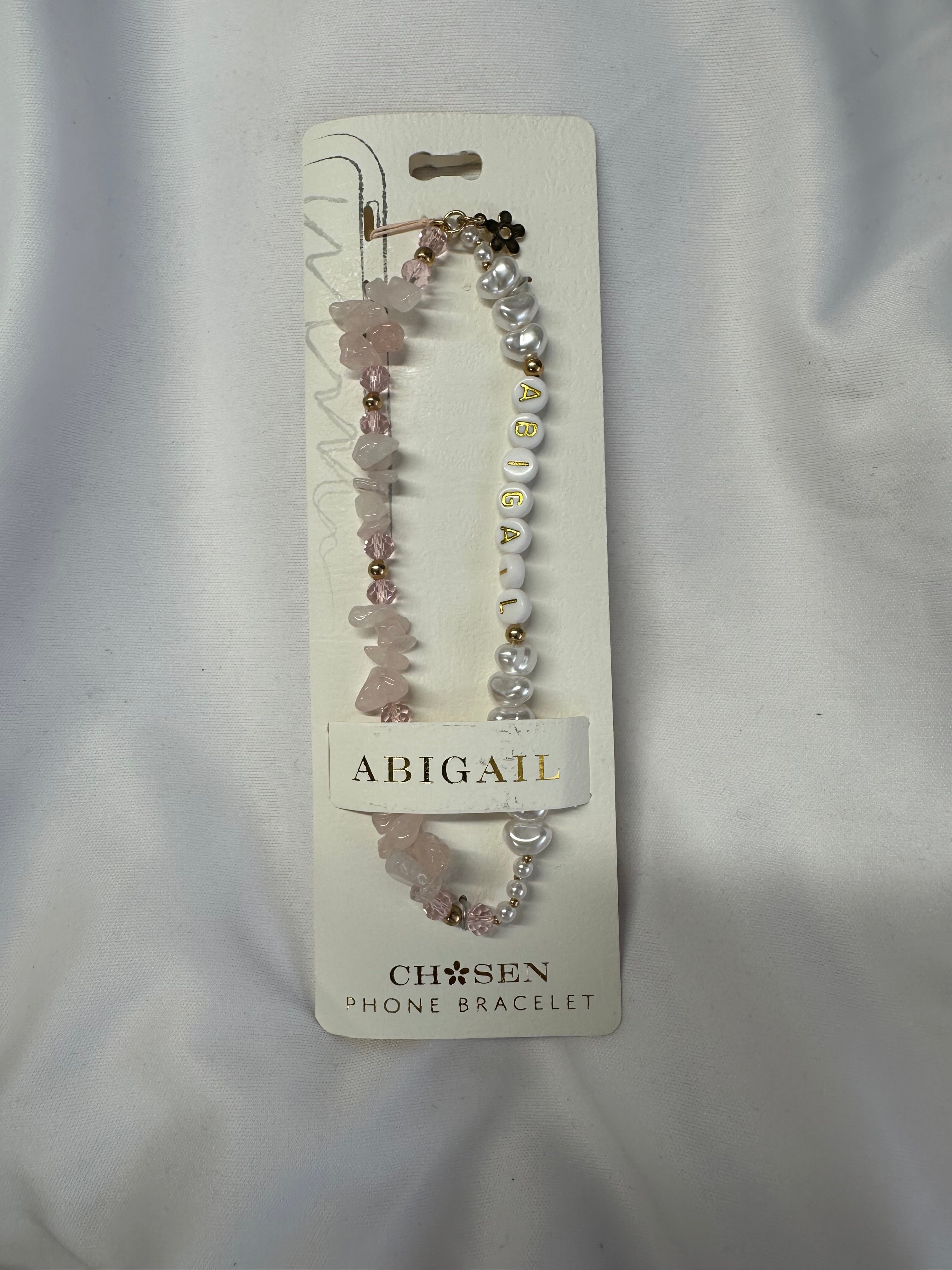 Personalised Phone Bracelet