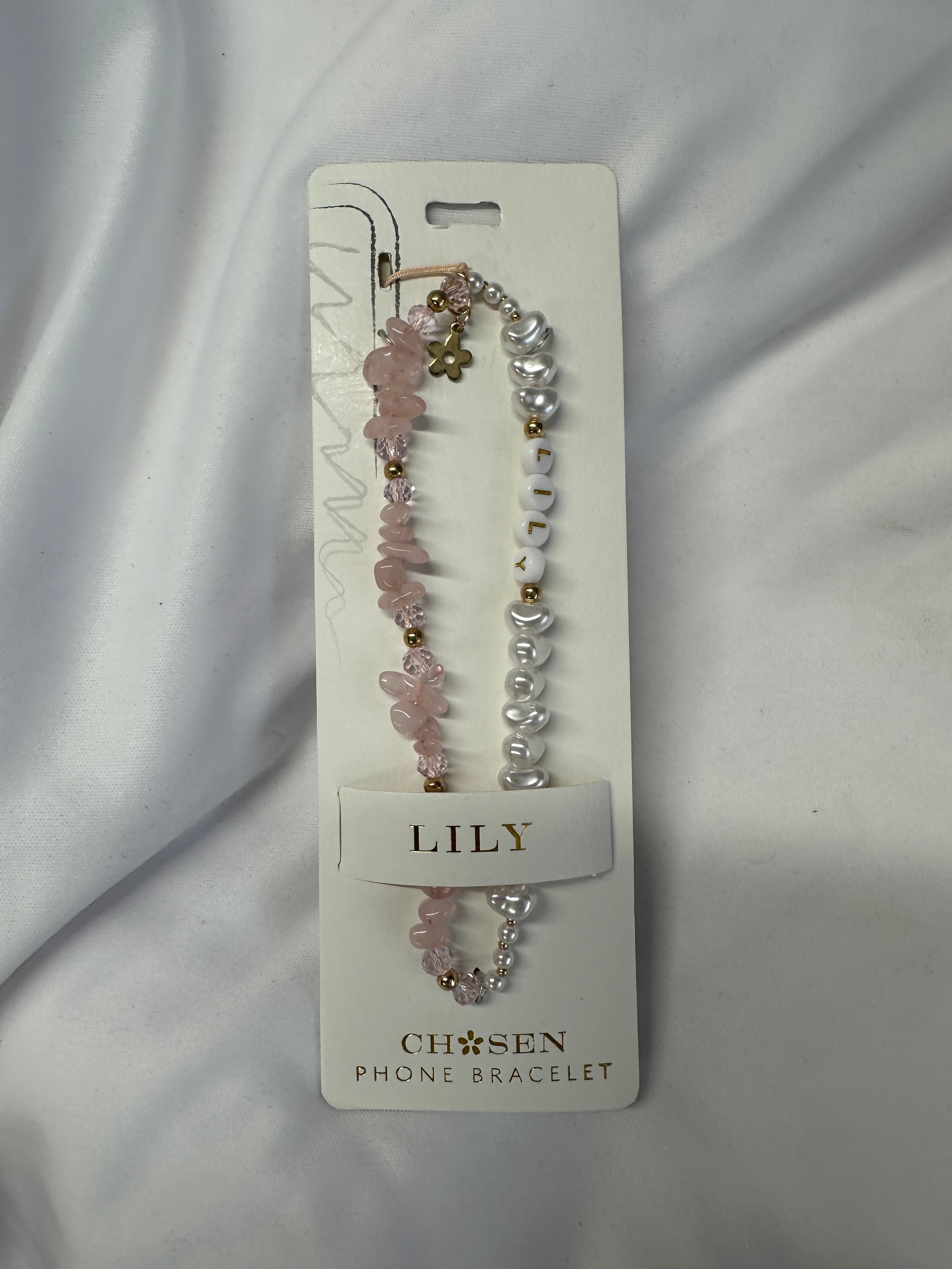 Personalised Phone Bracelet