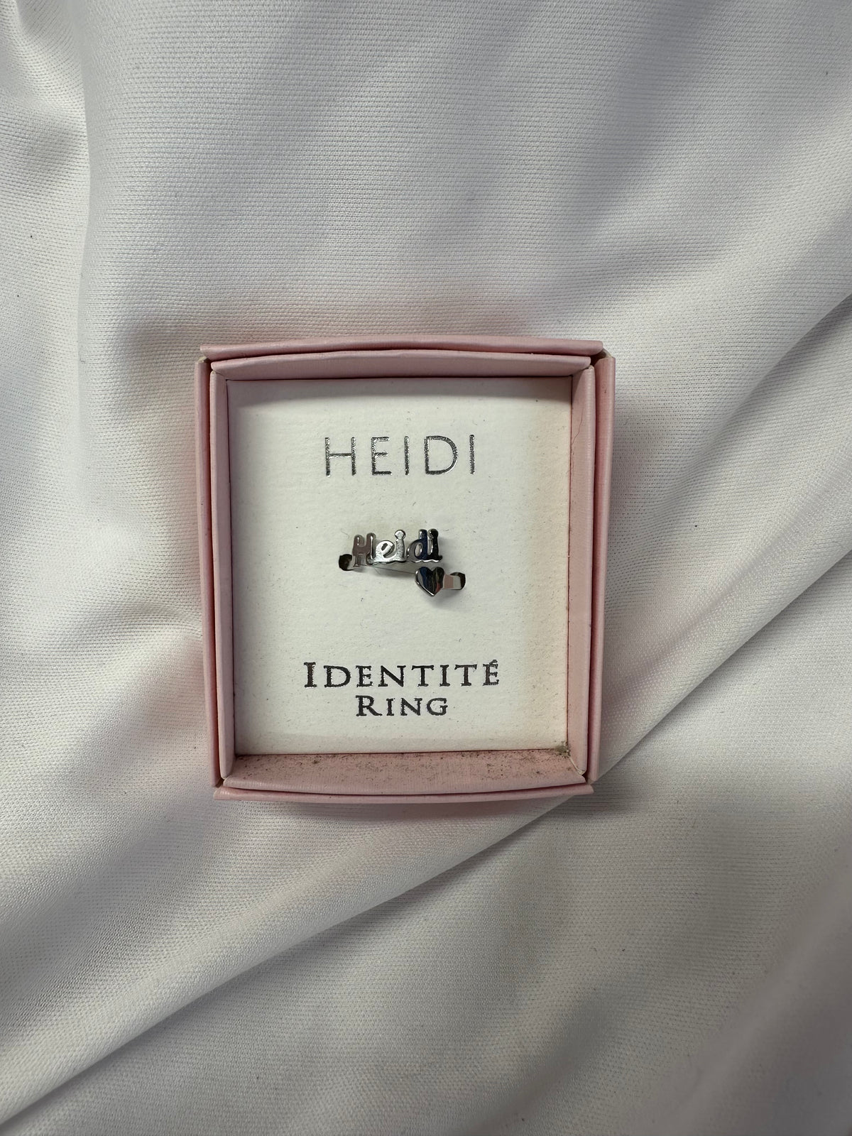 Personalised Identity Ring