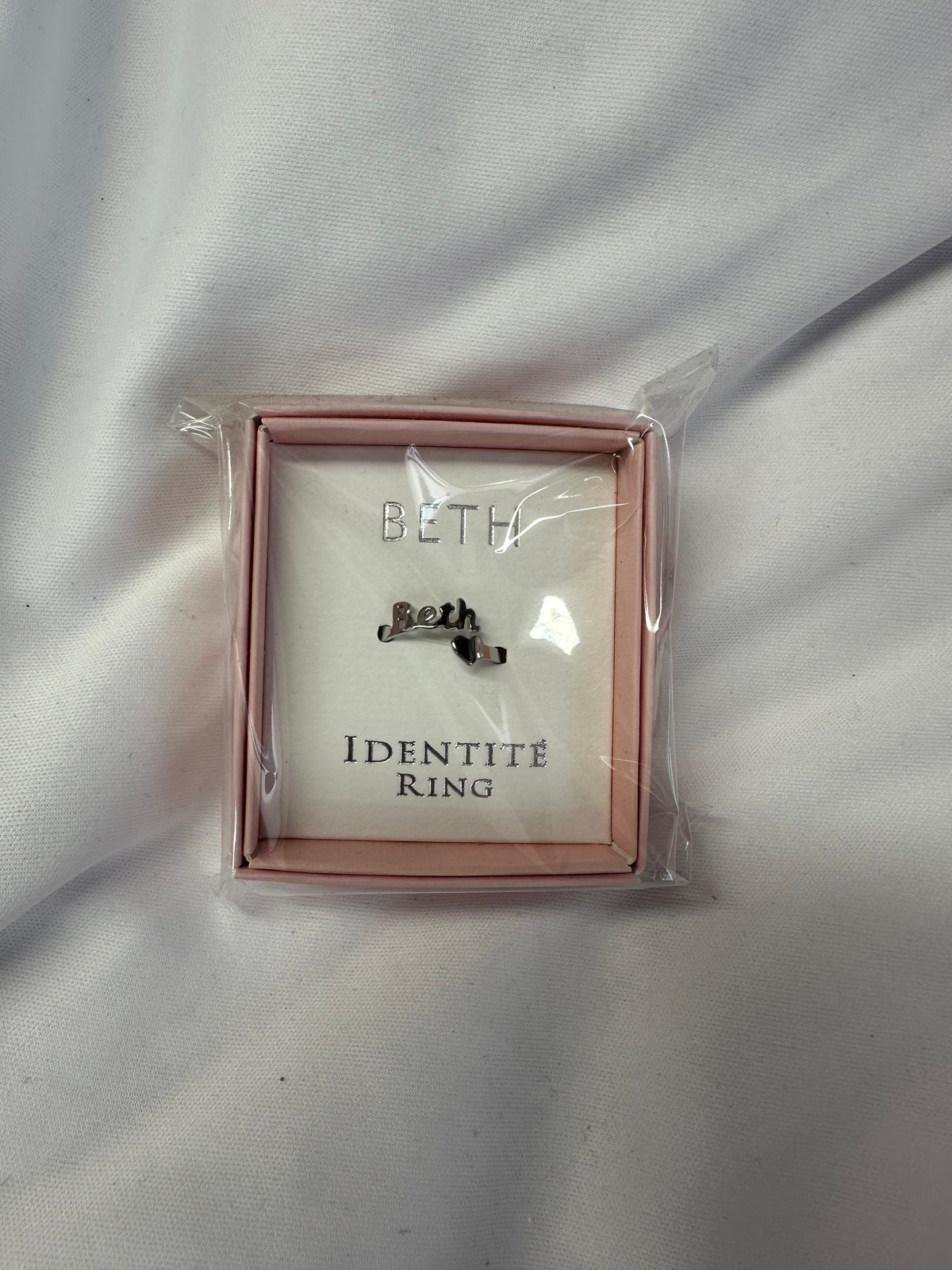 Personalised Identity Ring