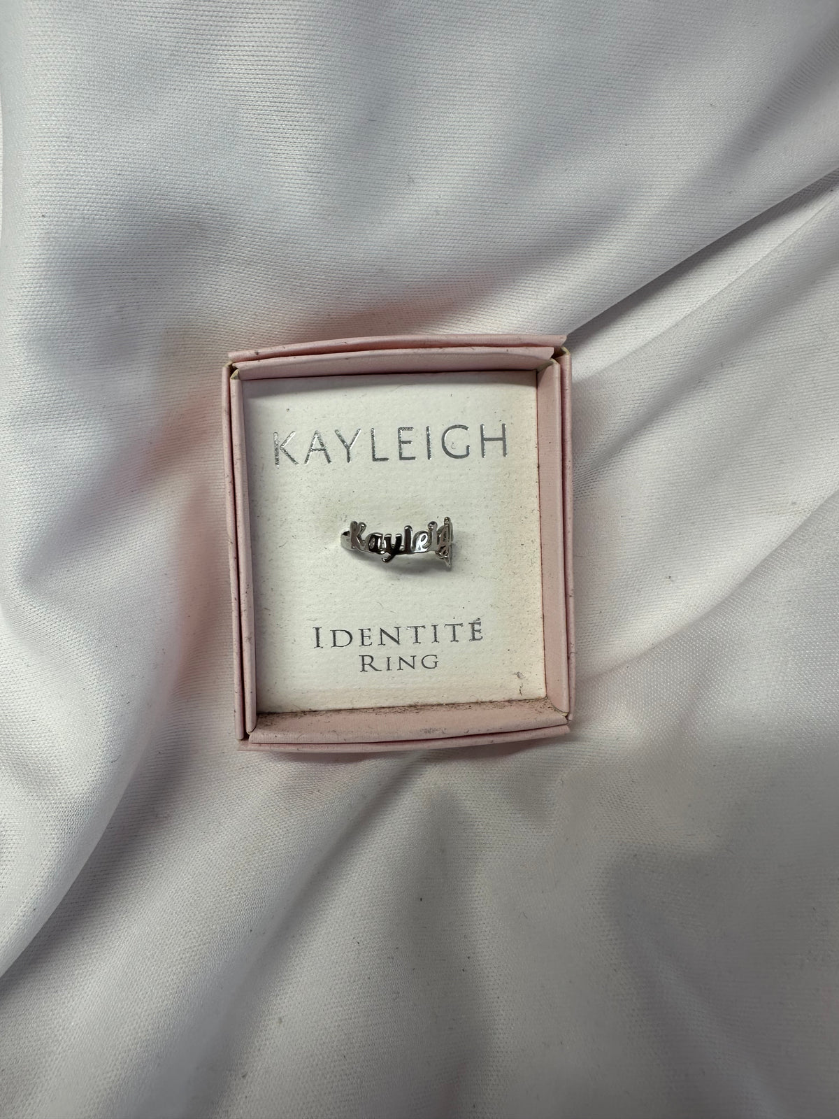 Personalised Identity Ring