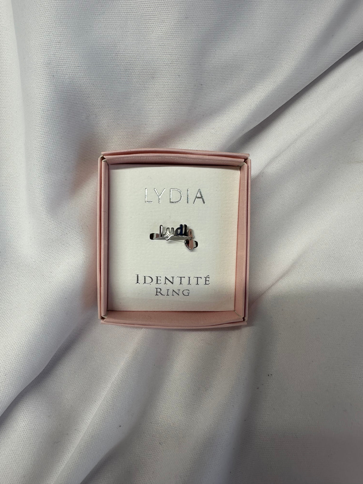 Personalised Identity Ring