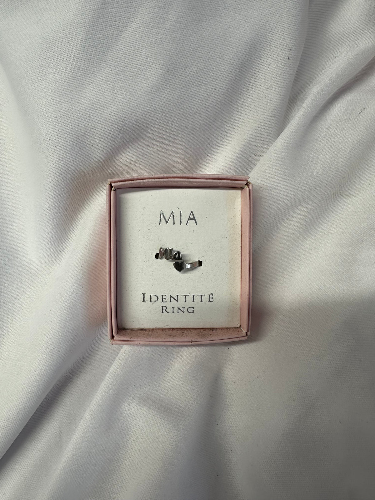 Personalised Identity Ring