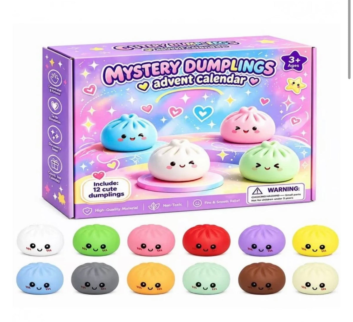 🥟 Mystery Dumplings Advent Calendar 🎄✨