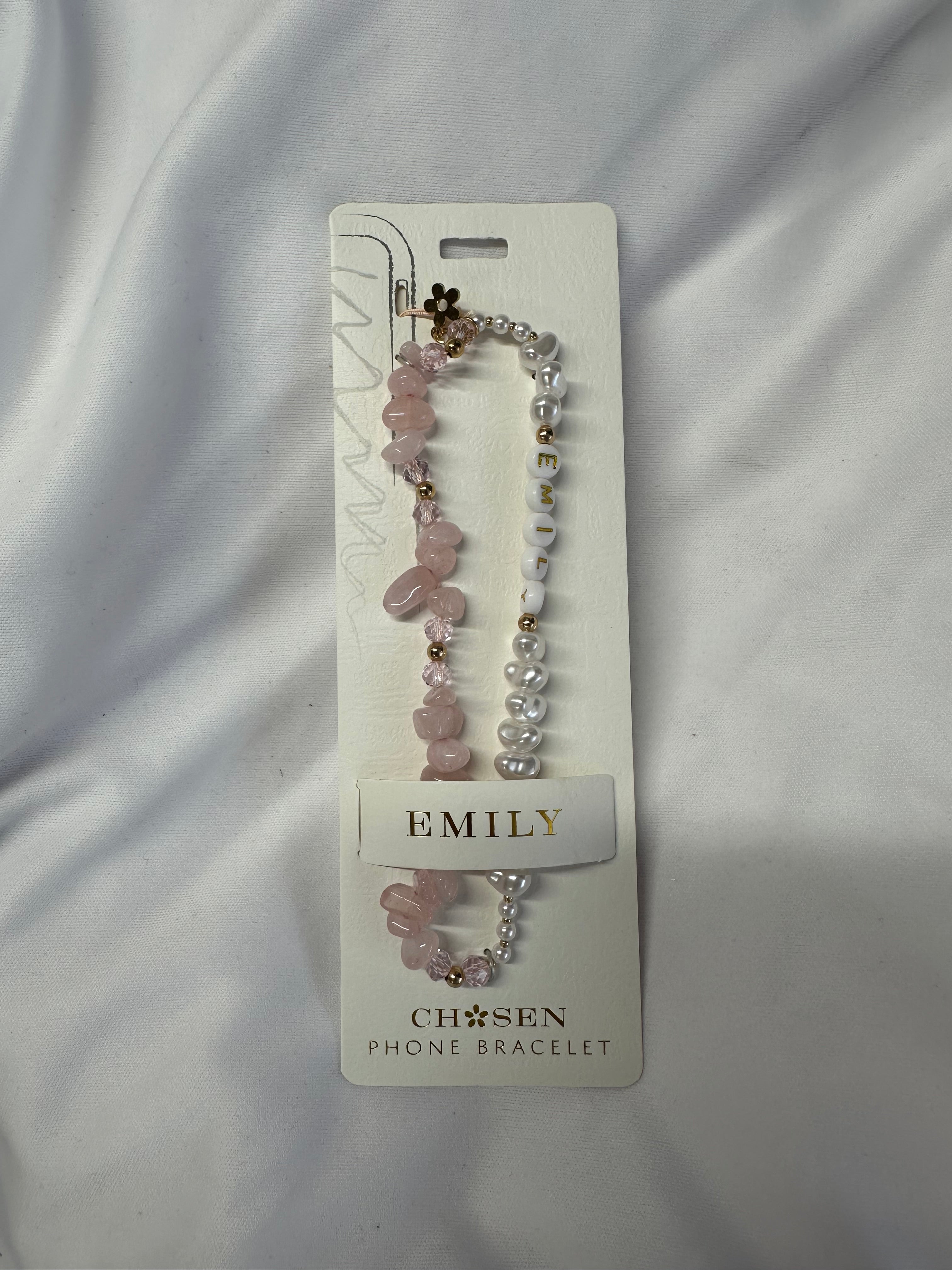 Personalised Phone Bracelet