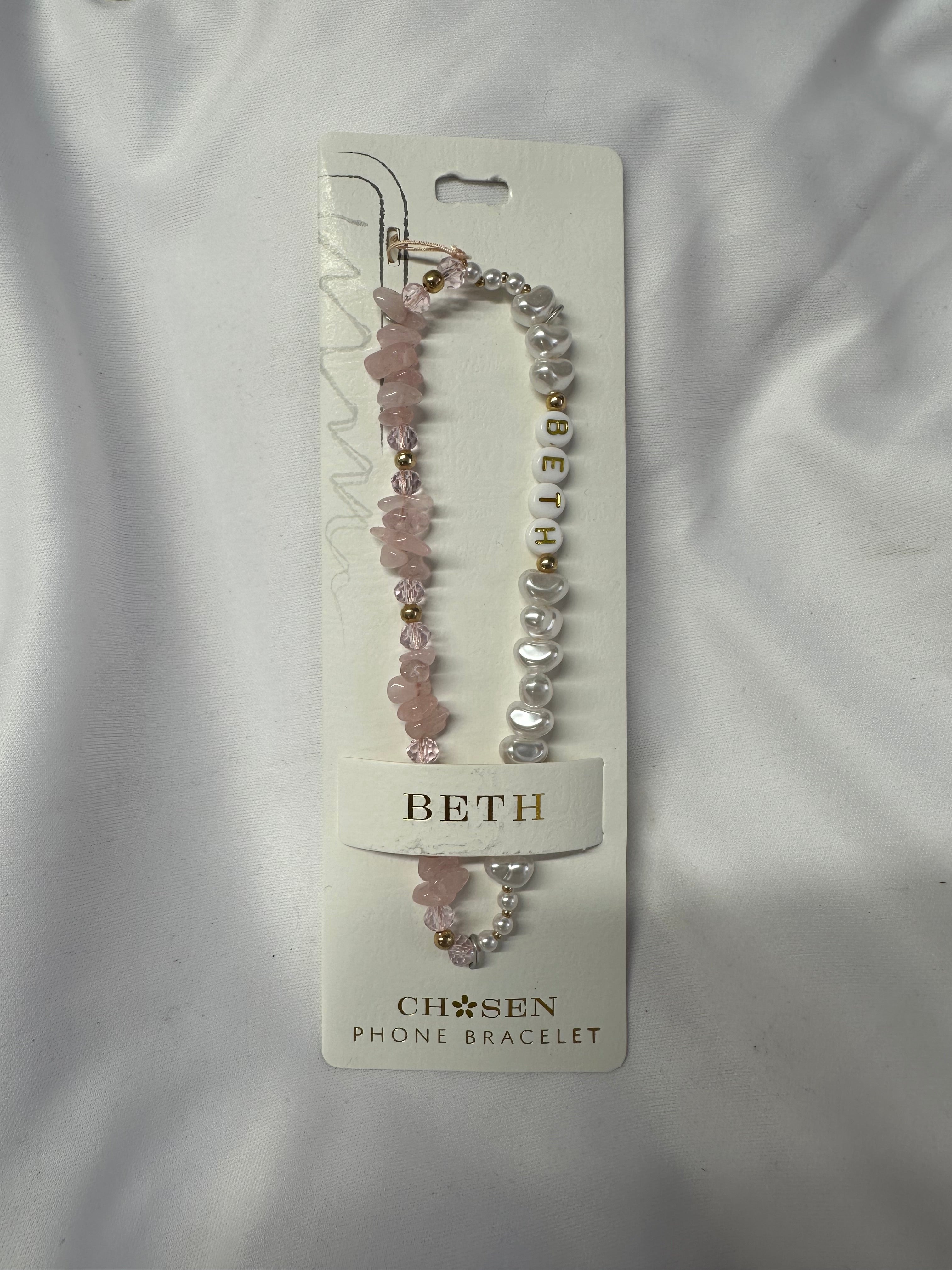 Personalised Phone Bracelet
