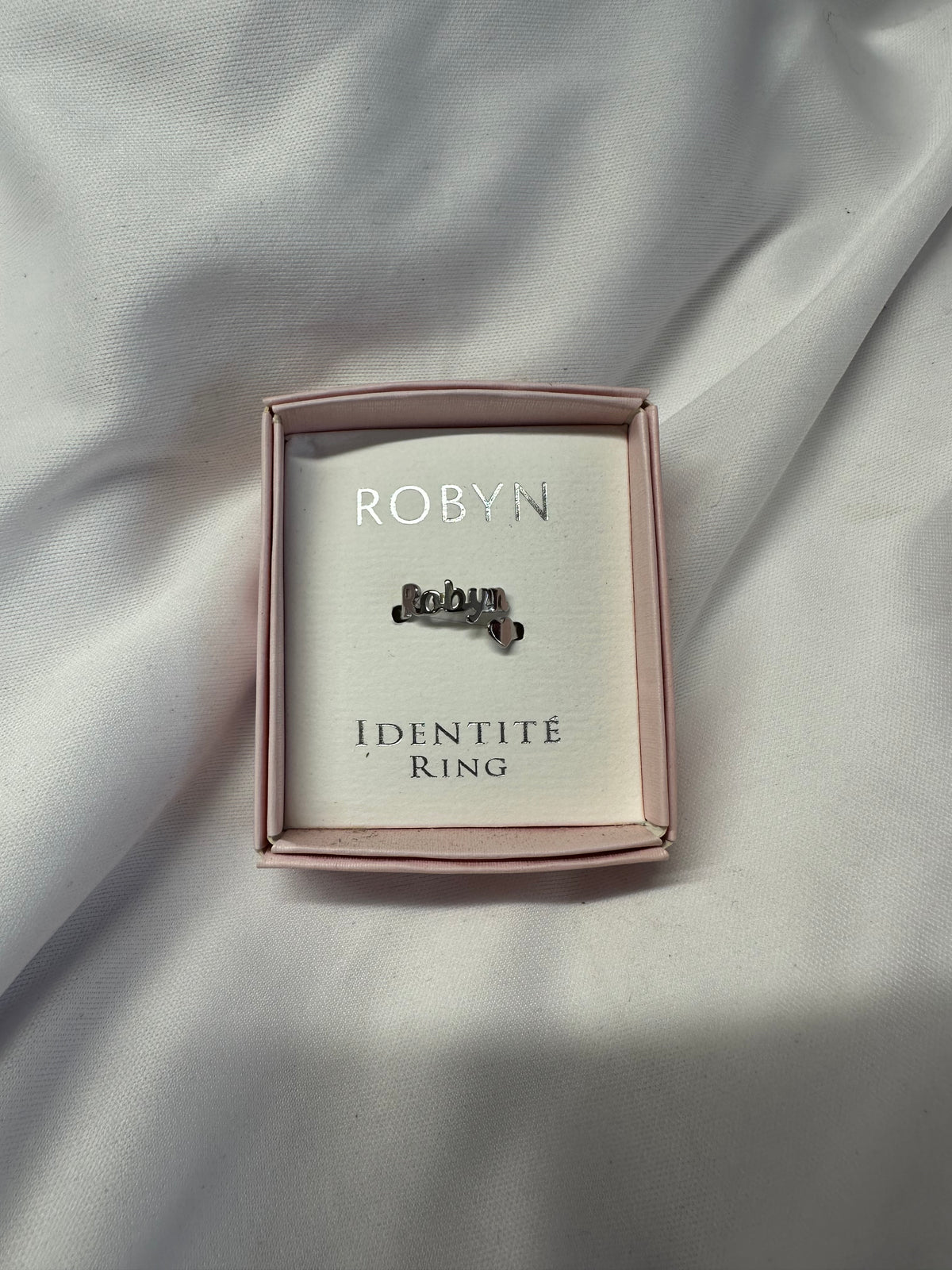 Personalised Identity Ring