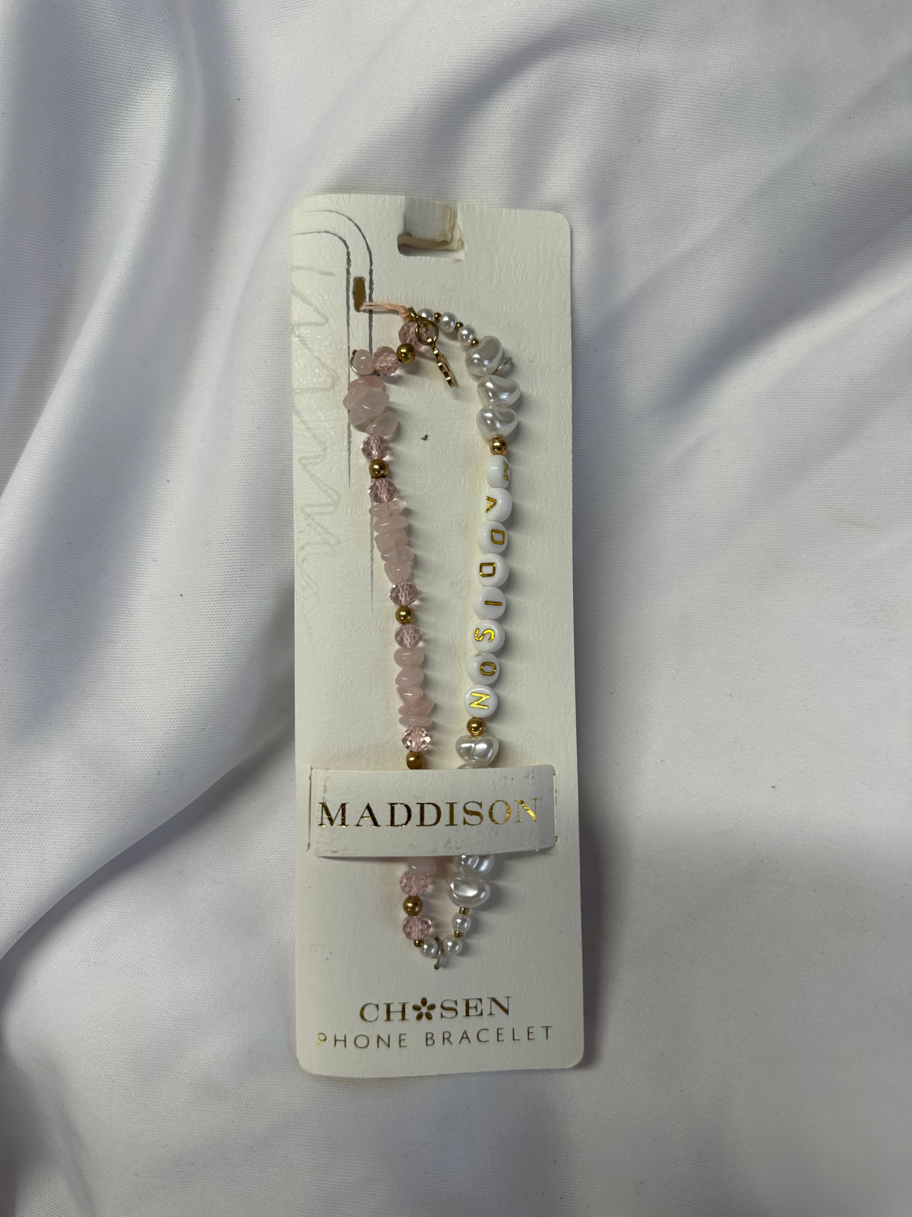 Personalised Phone Bracelet