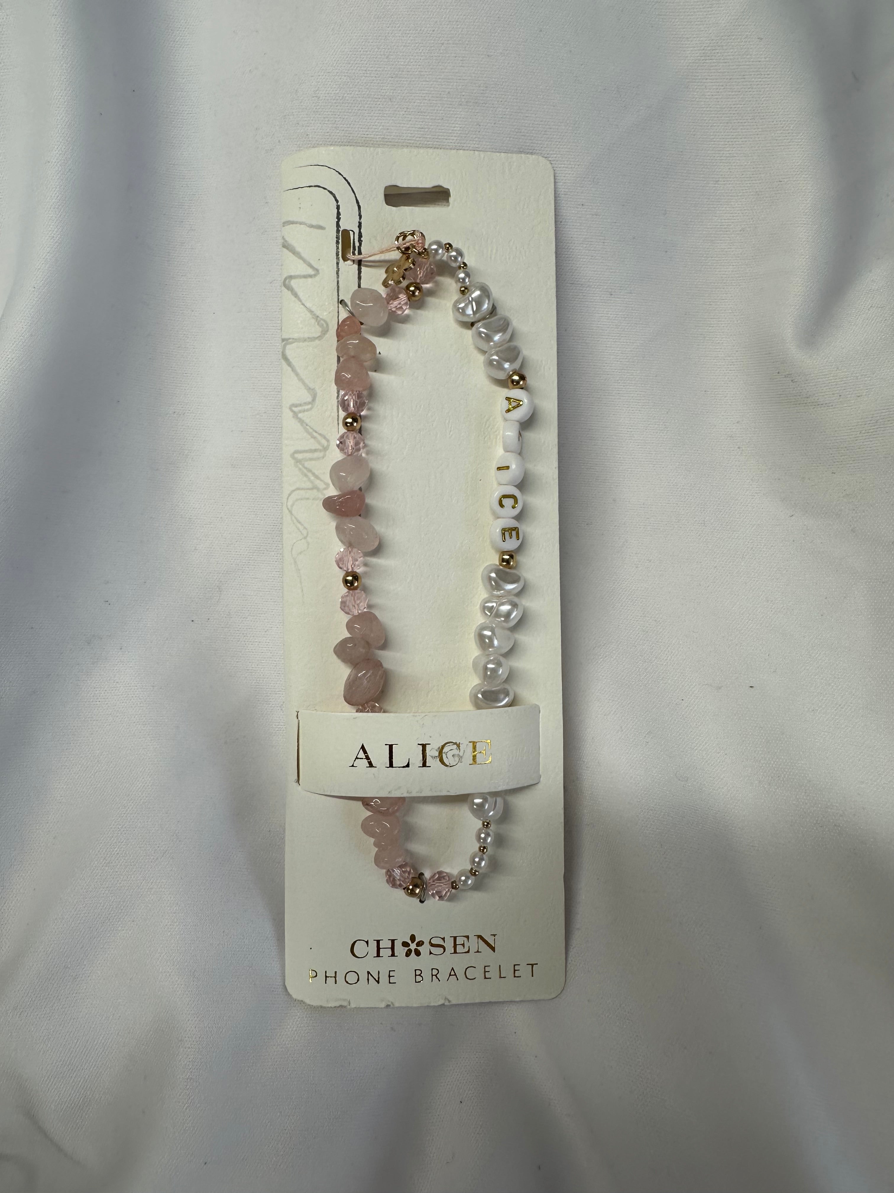 Personalised Phone Bracelet