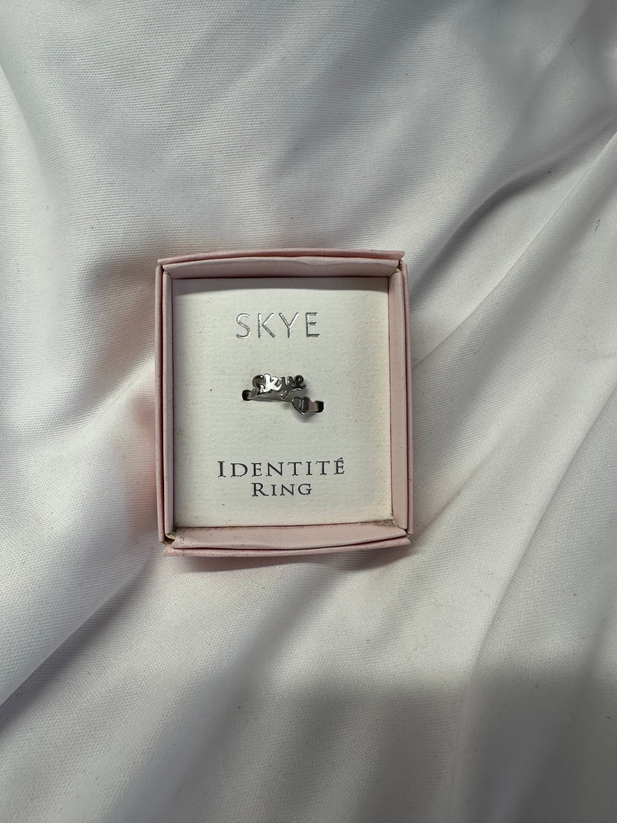 Personalised Identity Ring