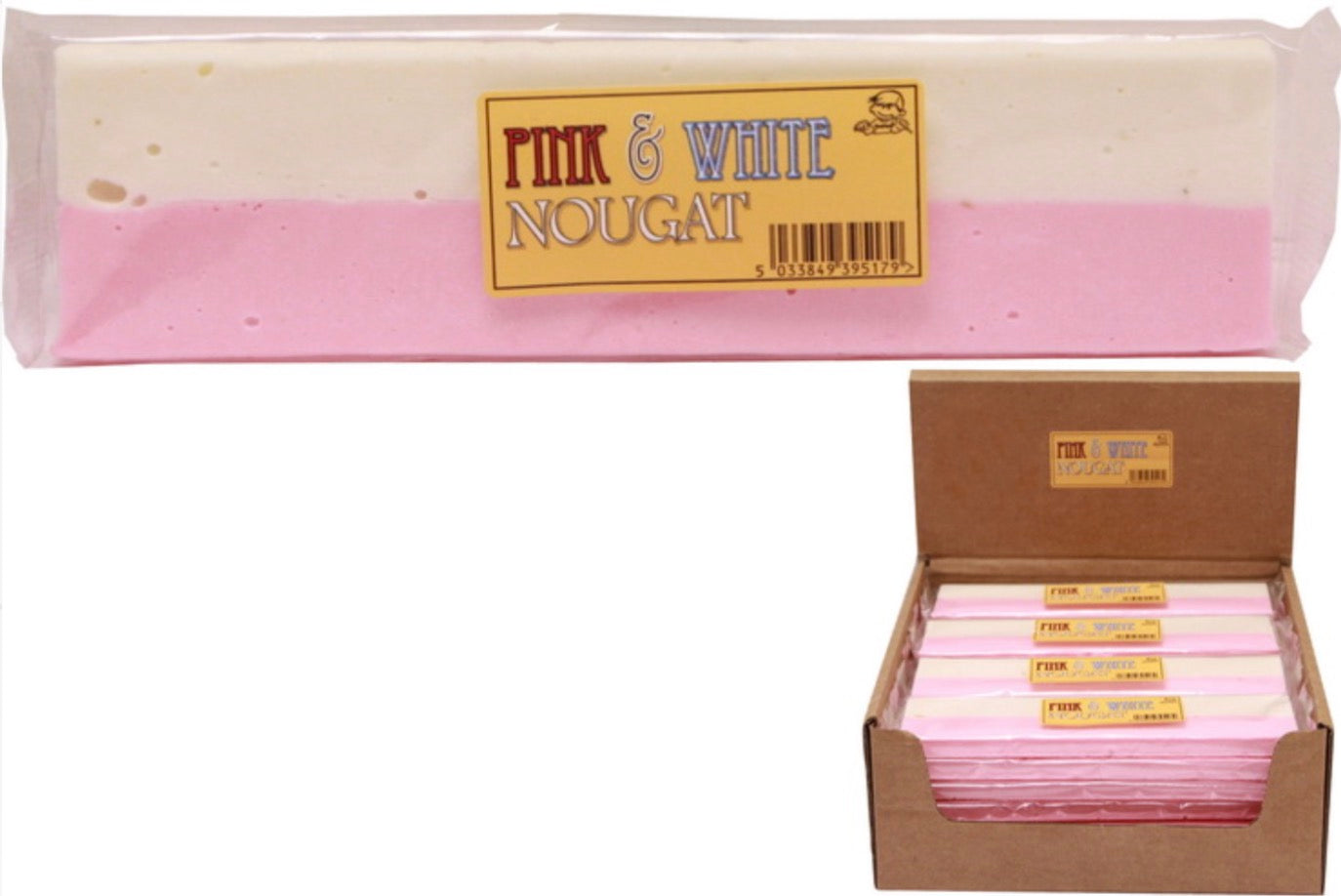 Pink & White Nougat